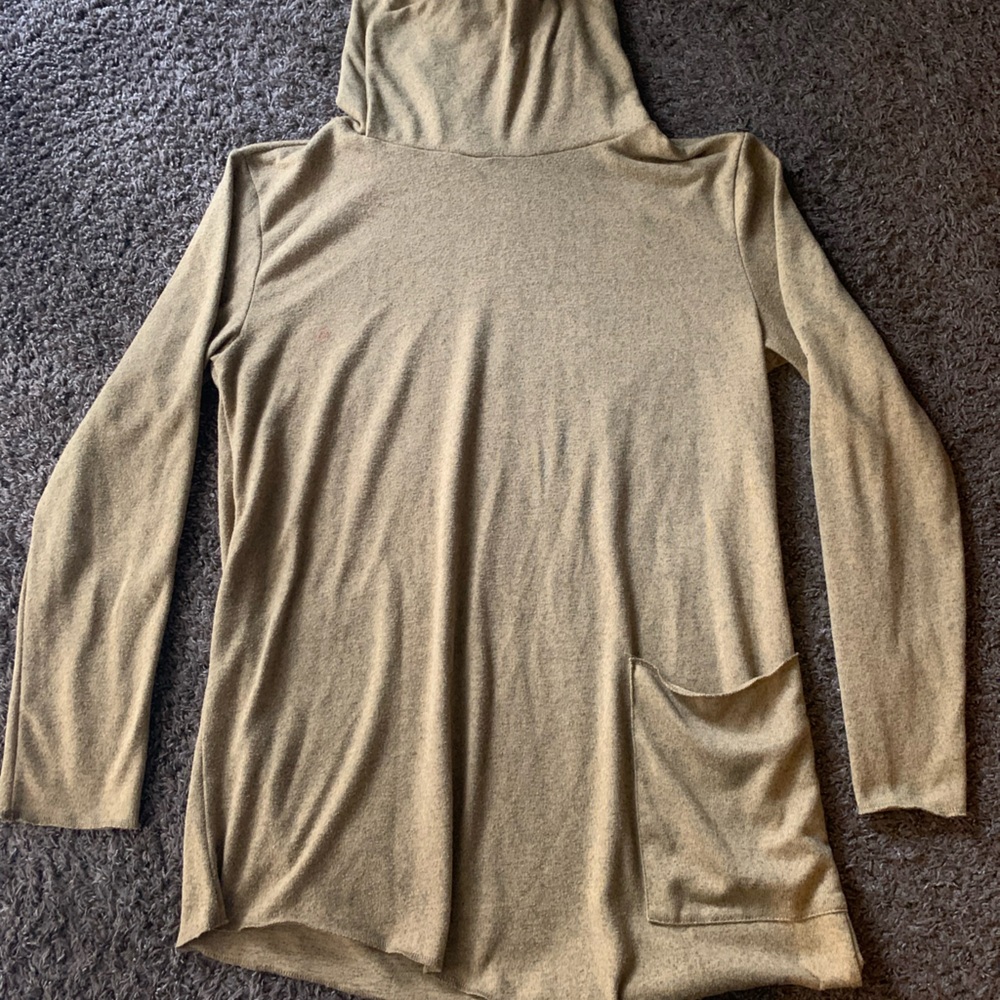 Cozy Tan Long Sleeve Sweater